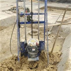 管桩芯掏泥机 CF550创丰快速清理预制桩孔混凝土湿泥清土机工程款