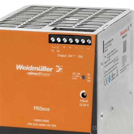 一件起批PRO ECO 480W 24V 20A魏德米勒Weidmüller开关电源1469510000