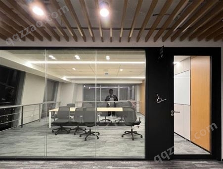 新时兴 定制办公室隔断 玻璃铝合金 玻璃高隔断墙