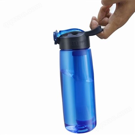 户外运动活性炭超滤膜过滤净化水杯塑料吸管水瓶定制